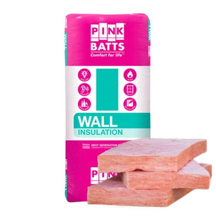 Pink Wall Insulation Batts R1.5